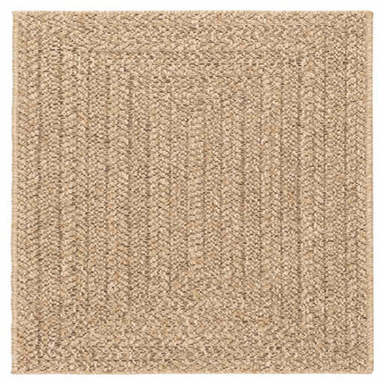 Matta ZIZUR 120x120 cm jutelook inomhus och utomhus