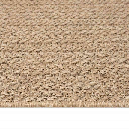 Matta ZIZUR 200x200 cm jutelook inomhus och utomhus