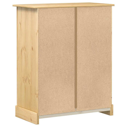 Byrå Corona 92x48x114 cm massiv furu