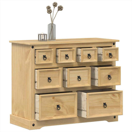 Byrå Corona 101x45x82 cm massiv furu