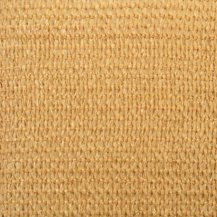 Solsegel 160 g/m² triangulär sand 2,5x2,5x3,5 m HDPE
