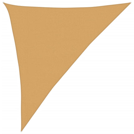 Solsegel 160 g/m² triangulär sand 3x4x5 m HDPE