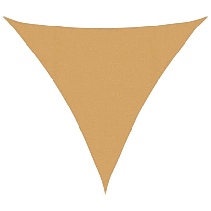 Solsegel 160 g/m² triangulär sand 4x4x4 m HDPE