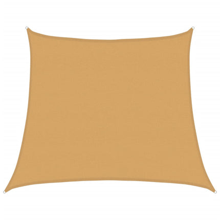 Solsegel 160 g/m² trapezoid ljusgrå 4/5x4 m HDPE