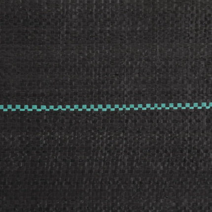 Ogräsmatta svart 0,5x25 m PP