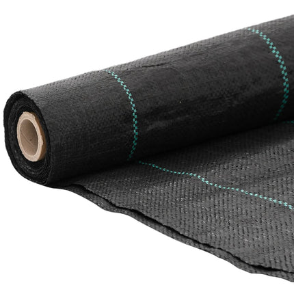 Ogräsmatta svart 1x150 m PP