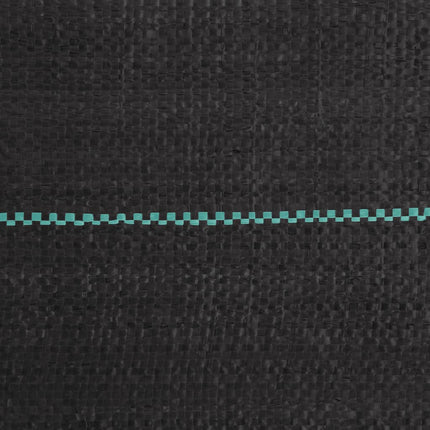 Ogräsmatta svart 1,5x10 m PP