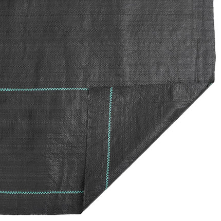 Ogräsmatta svart 1,5x10 m PP