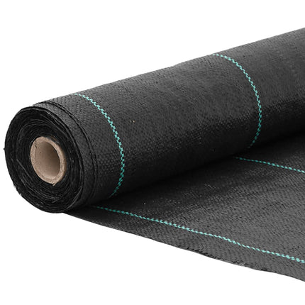 Ogräsmembran svart 1,5x50 m PP