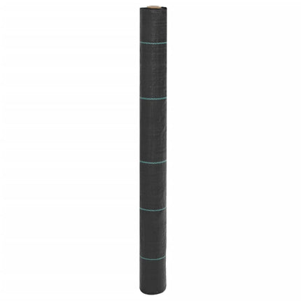 Ogräsmatta svart 1x25 m PP