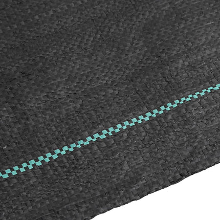 Ogräsmatta svart 1,5x10 m PP
