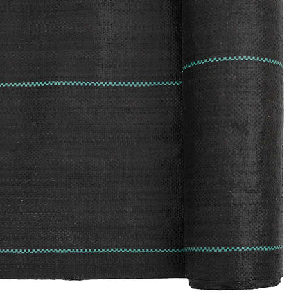 Ogräsmatta svart 1,5x25 m PP