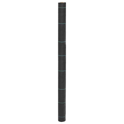 Ogräsmatta svart 1,5x200 m PP