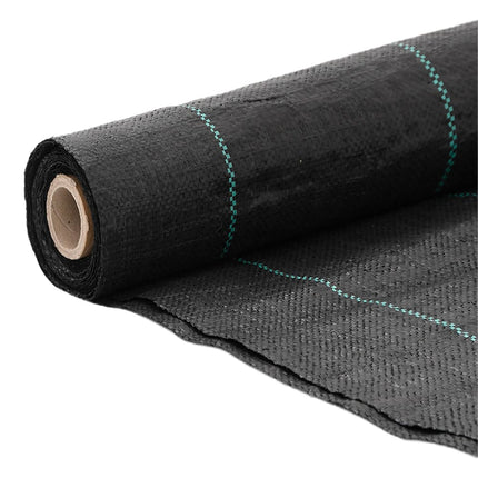 Ogräsmatta svart 2x50 m PP