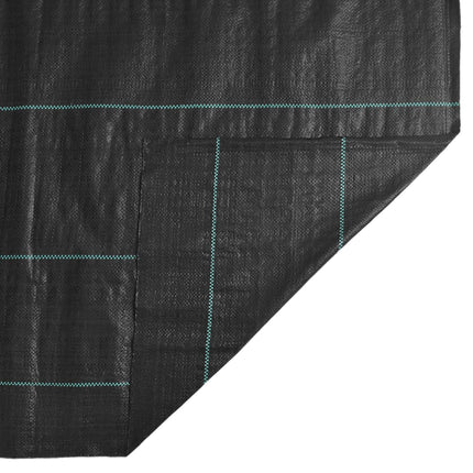 Ogräsmatta svart 2x50 m PP