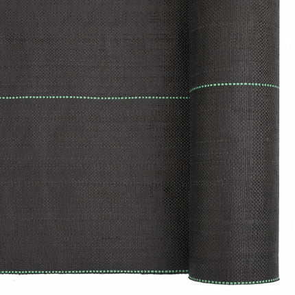 Ogräsmatta svart 0,5x25 m PP