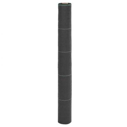 Ogräsmatta svart 1x25 m PP