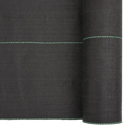 Ogräsmatta svart 1,5x10 m PP