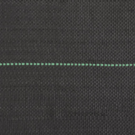 Ogräsmatta svart 2x10 m PP