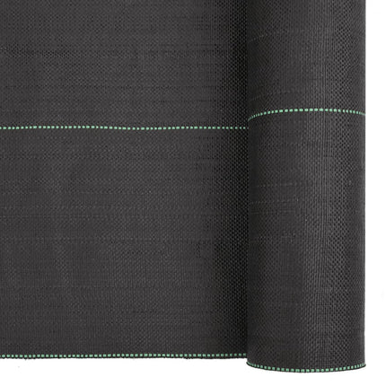 Ogräsmatta svart 2x10 m PP