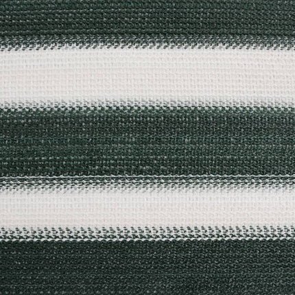 Insynsskyddsnät grön och vit 1,5x25 m HDPE 150 g/m²