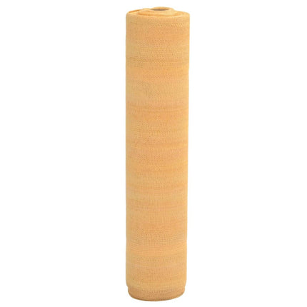 Insynsskyddsnät sand 1x25 m HDPE 150 g/m²