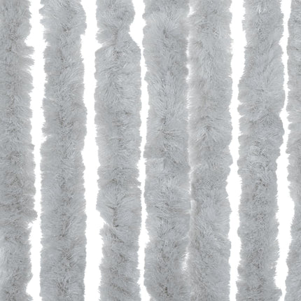Insektsgardin grå 118x220 cm chenille