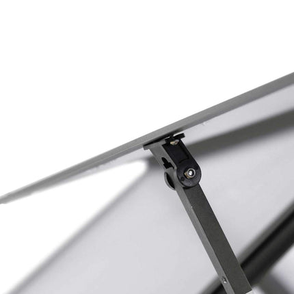 Växthus med ram antracit 169x58x202 cm aluminium
