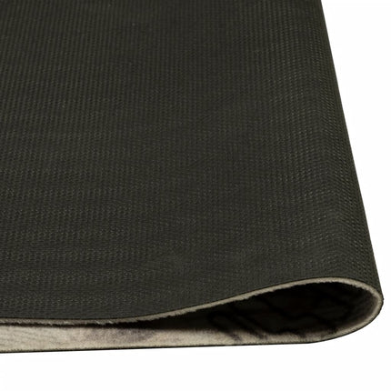 Köksmatta maskintvättbar kaffe grå 45x150 cm sammet
