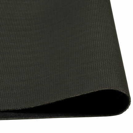 Köksmatta maskintvättbar svart mugg 60x180 cm sammet