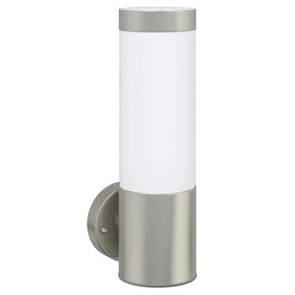 Utomhus vägglampa 2 pcs Silver 12 x 8,5 x 27 cm.