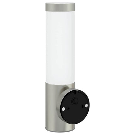 Utomhus vägglampa Silver 12 x 8,5 x 29 cm.