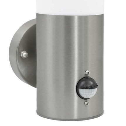 Utomhus vägglampa 2 pcs Silver 12 x 8,5 x 29 cm.