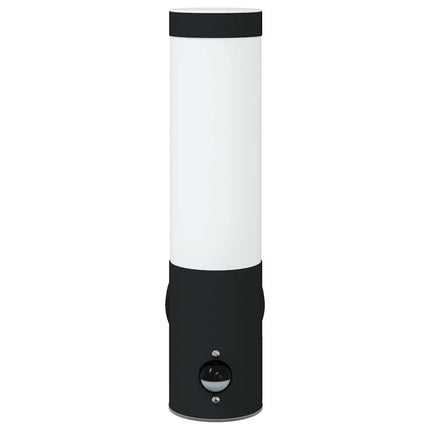 Utomhus vägglampa Svart 12 x 8,5 x 29 cm.