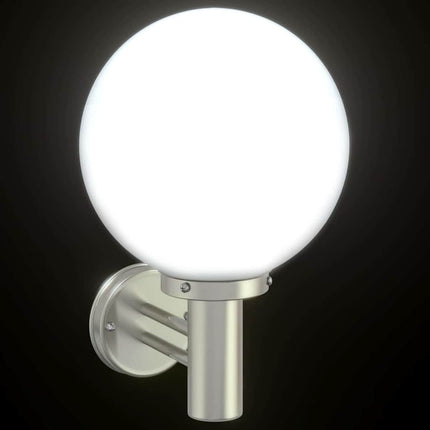 Utomhus vägglampa Silver 28 x 25 x 38 cm