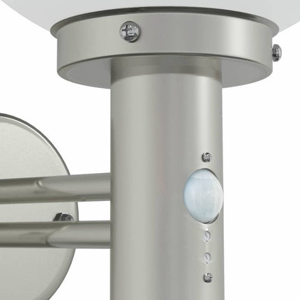 Utomhus vägglampa 2 pcs Silver 28 x 25 x 38 cm