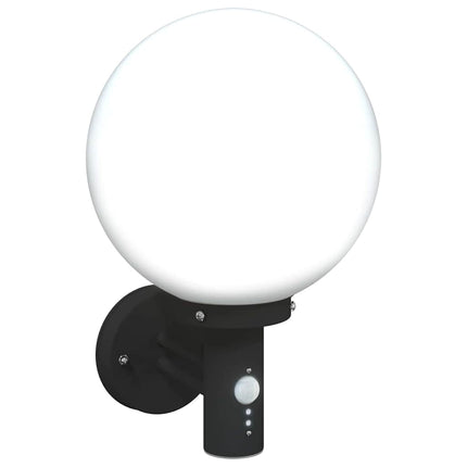 Utomhus vägglampa Svart 28 x 25 x 38 cm