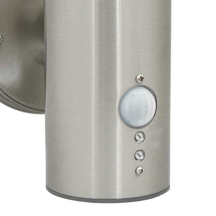 Utomhus vägglampa Silver 15 x 7,5 x 33 cm