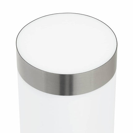 Utomhus vägglampa 2 pcs Silver 15 x 7,5 x 33 cm