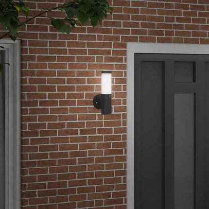 Utomhus vägglampa Svart 15 x 7,5 x 33 cm