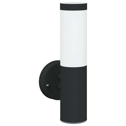 Utomhus vägglampa Svart 15 x 7,5 x 33 cm