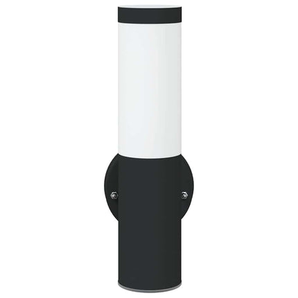 Utomhus vägglampa Svart 15 x 7,5 x 33 cm