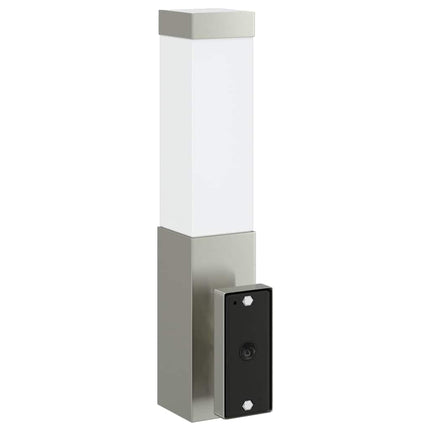 Utomhus vägglampa 2 pcs Silver 10.5 x 6 x 33 cm