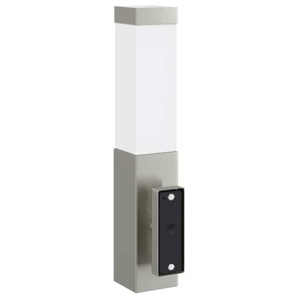 Utomhus vägglampa Silver 10.5 x 6 x 33 cm
