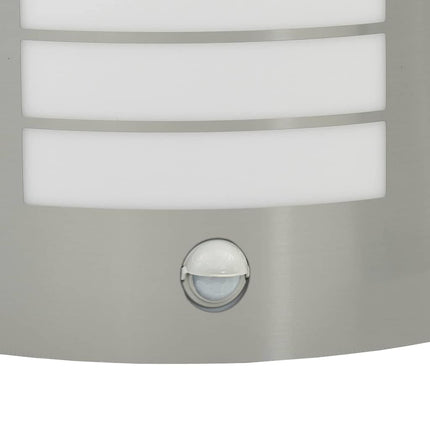 Utomhus vägglampa Silver 23,5 x 9 x 26 cm
