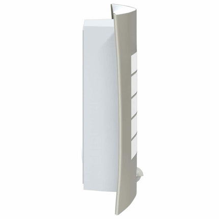 Utomhus vägglampa 2 st Silver 23,5 x 9 x 26 cm