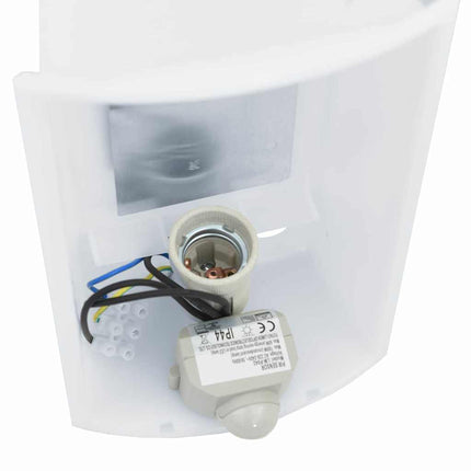 Utomhus vägglampa 2 pcs Svart 23,5 x 9 x 26 cm