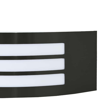 Utomhus vägglampa Svart 32 x 10 x 10 cm