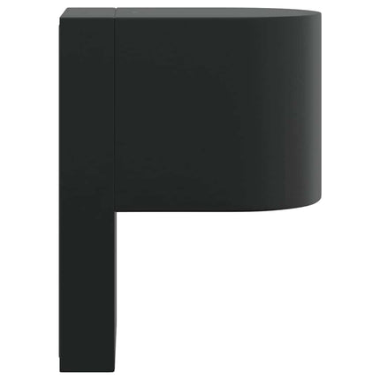 Utomhus vägglampa Svart 12 x 7 x 15 cm Rostfritt stål