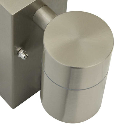 Utomhus vägglampa Silver 6,5 x 10,5 x 16 cm